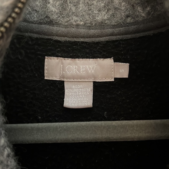 J. Crew Wool Quarter Zip Pull Over - Like New - Small - Picture 2 of 4